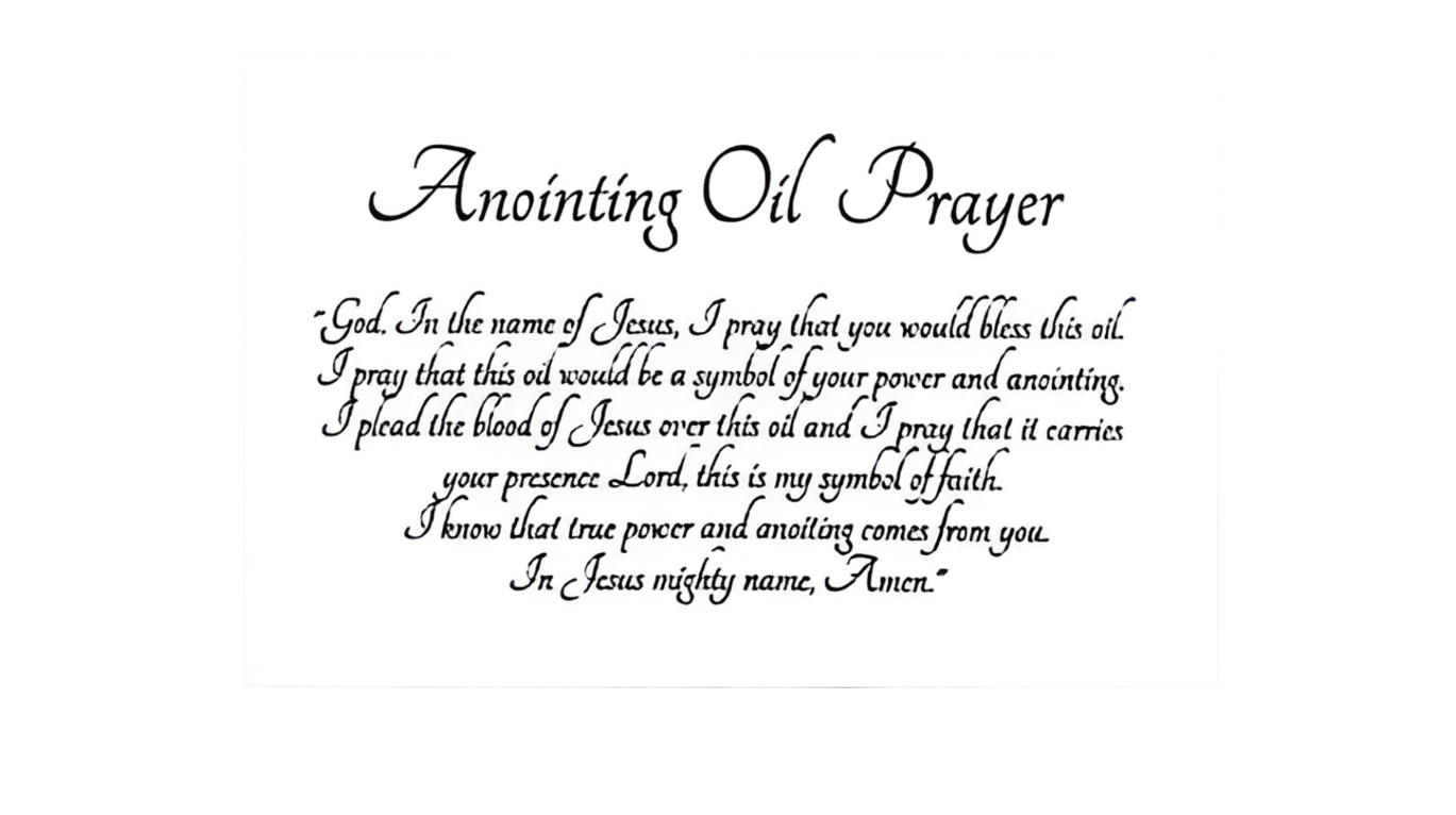 Anointing Oil
