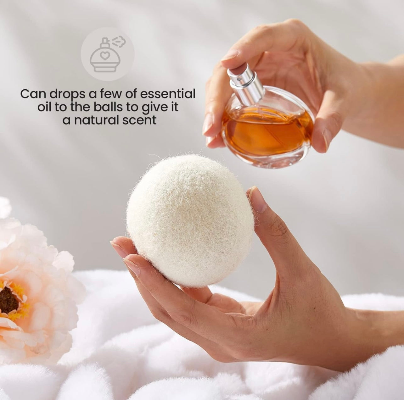 Wool dryer ball