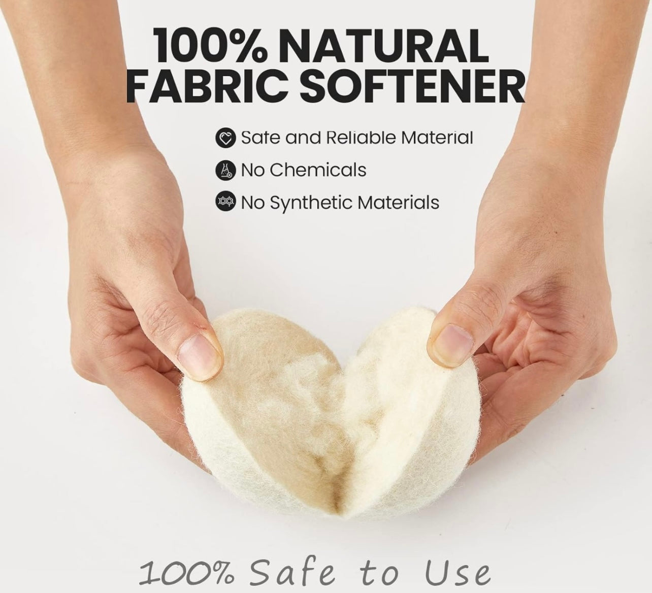 Wool dryer ball