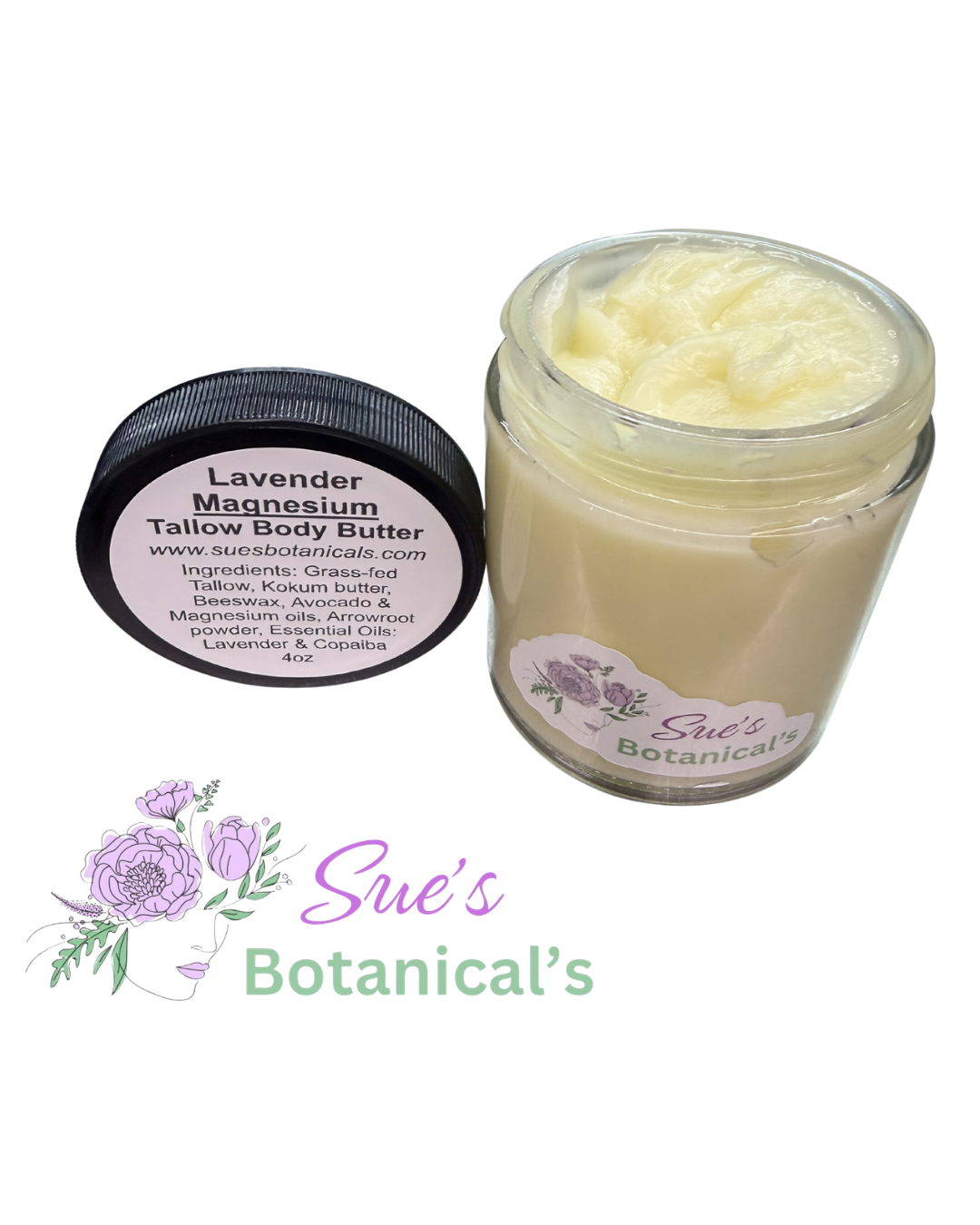 Lavender Magnesium Tallow Body Butter