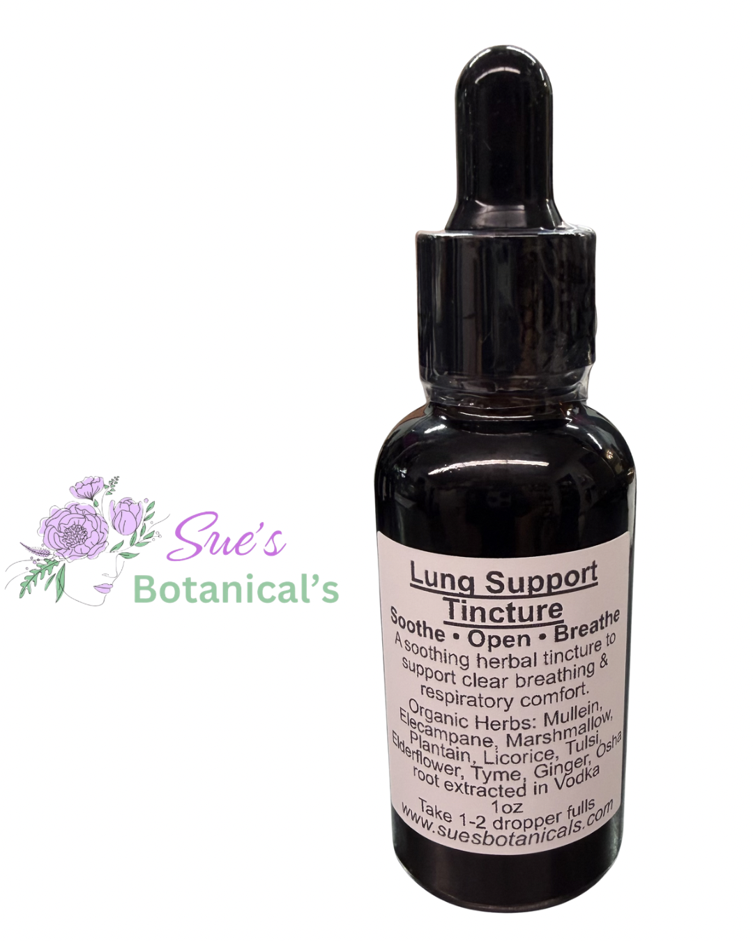 Lung Support Tincture
All Natural skincare