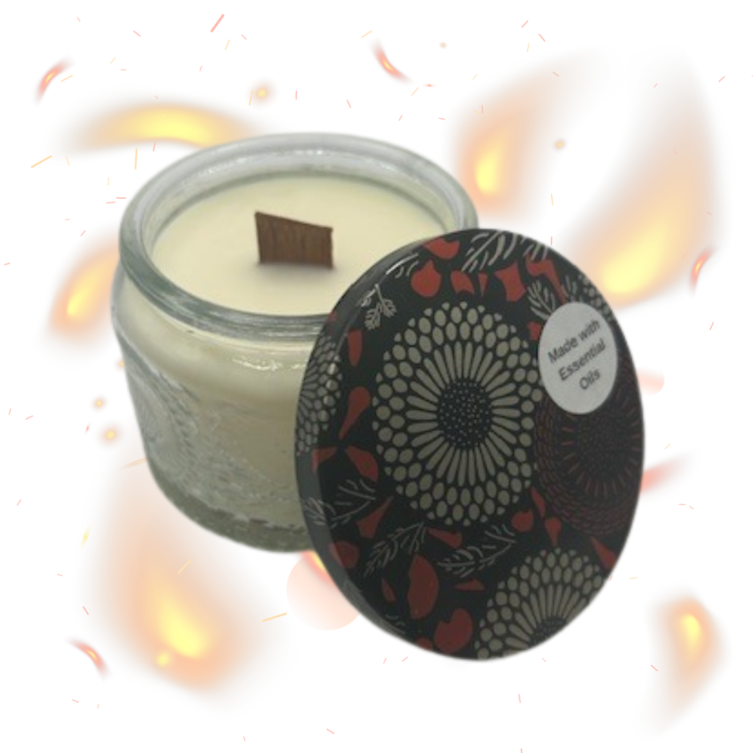 Luxury Candle Glass Jar 4 oz