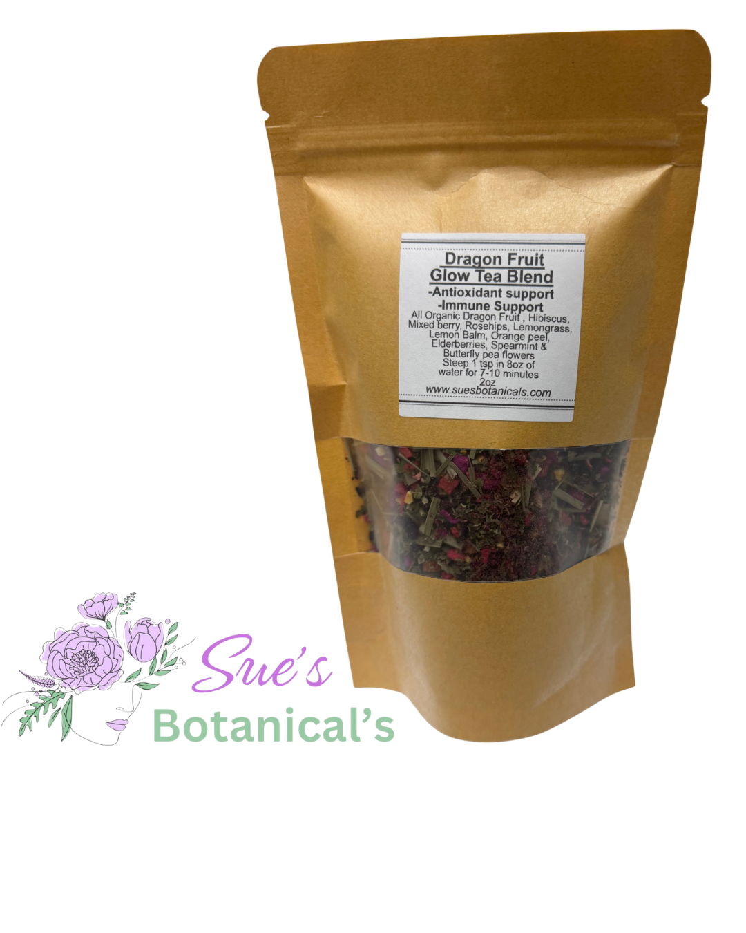 Dragon Fruit Glow Tea Blend