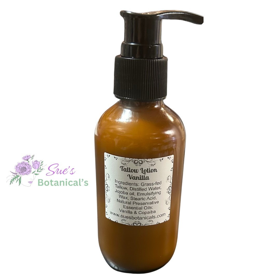 Tallow lotion vanilla, natural skincare, hydration, organic skincare
All Natural skincare, extra hydration, organic skincare , moisturizer, Natural skincare, skin hydration, helps rosacea, helps acne, reduces wrinkles, reduces fine lines, organic skincare, Beef Tallow Skincare