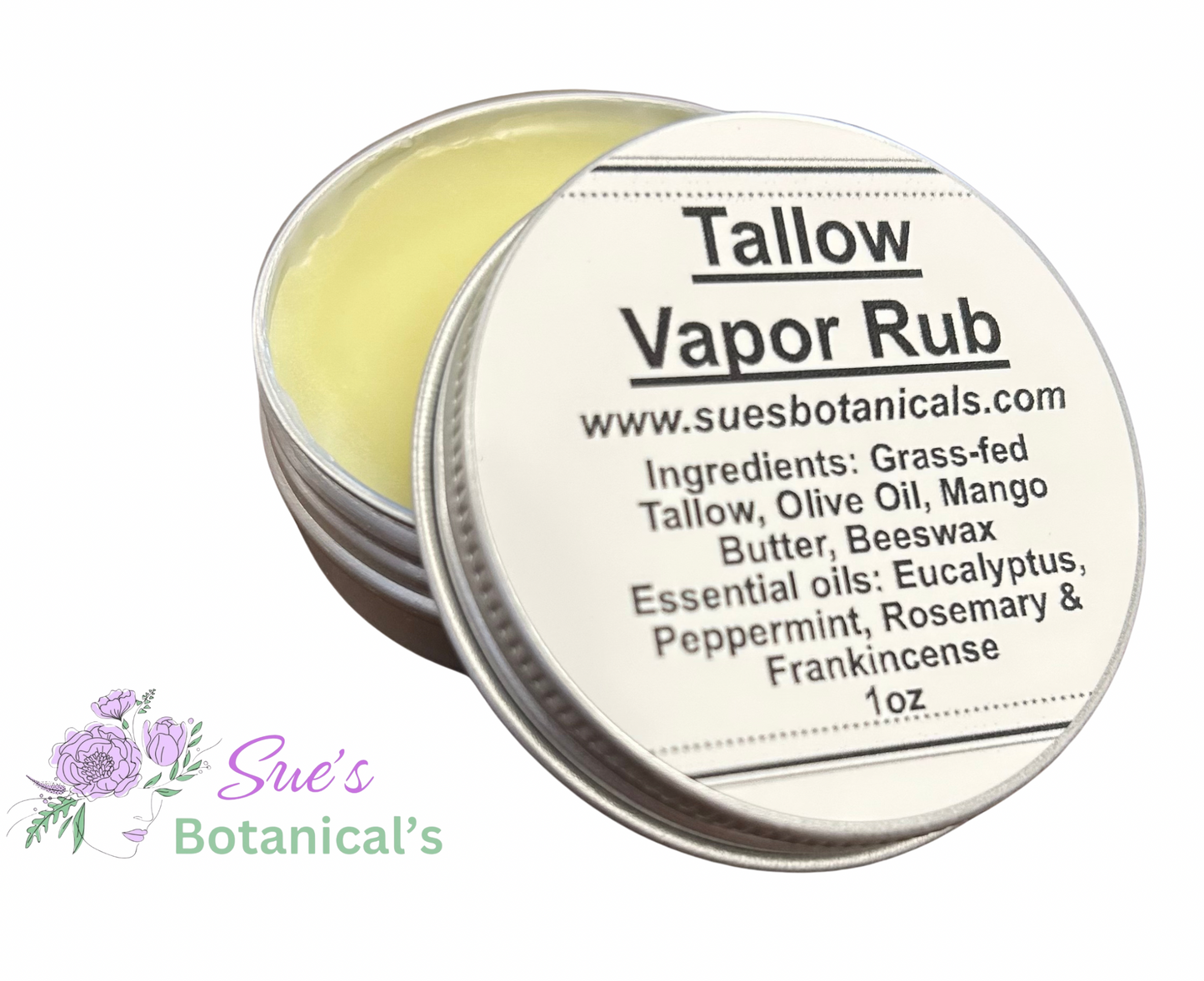 Tallow Vapor Rub
All natural skincare