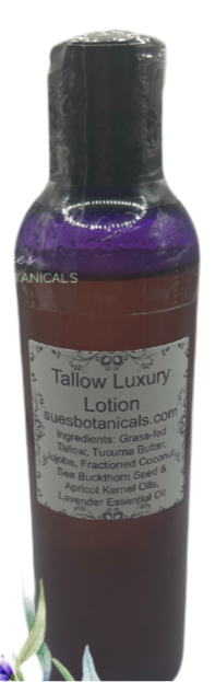 Lavender Tallow Luxury Lotion

All Natural skincare, extra hydration, organic skincare , moisturizer, Natural skincare, skin hydration, helps rosacea, helps acne, reduces wrinkles, reduces fine lines, organic skincare, Beef Tallow Skincare