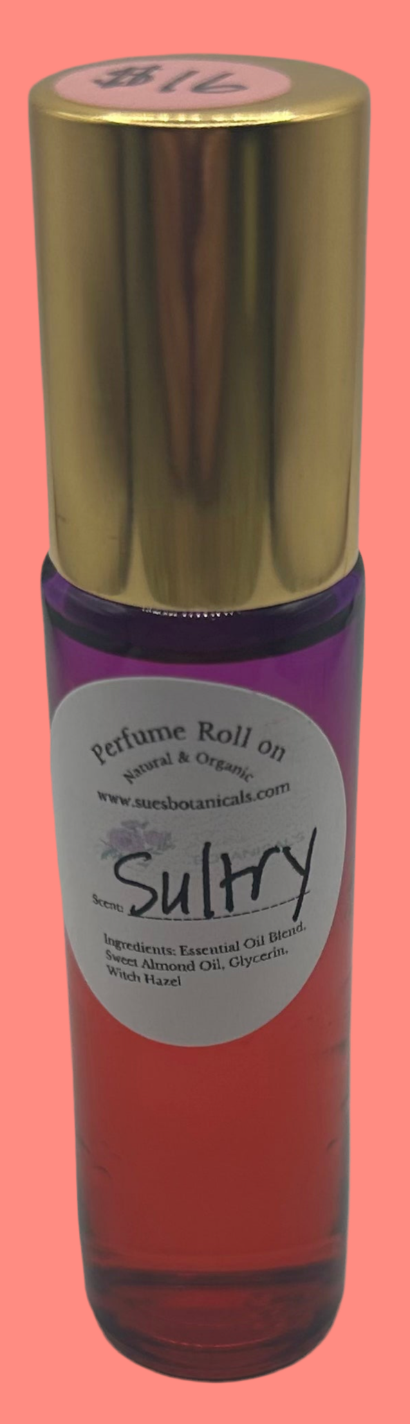 Sultry roll-on perfume