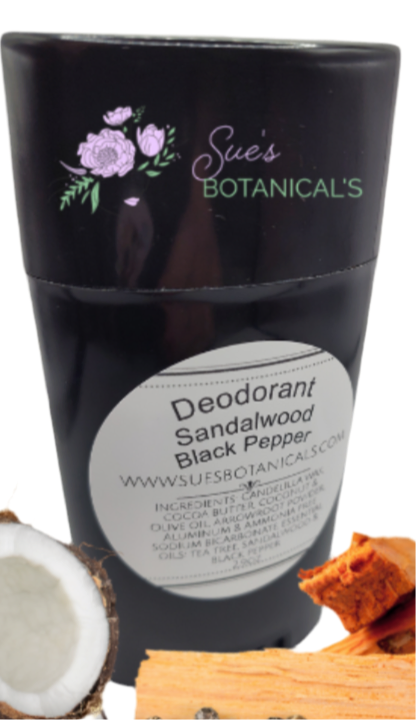 Deodorant sandalwood black pepper 
no aluminum no stink

All Natural skincare, extra hydration, organic skincare , moisturizer, Natural skincare, skin hydration, helps rosacea, helps acne, reduces wrinkles, reduces fine lines, organic skincare, Beef Tallow Skincare