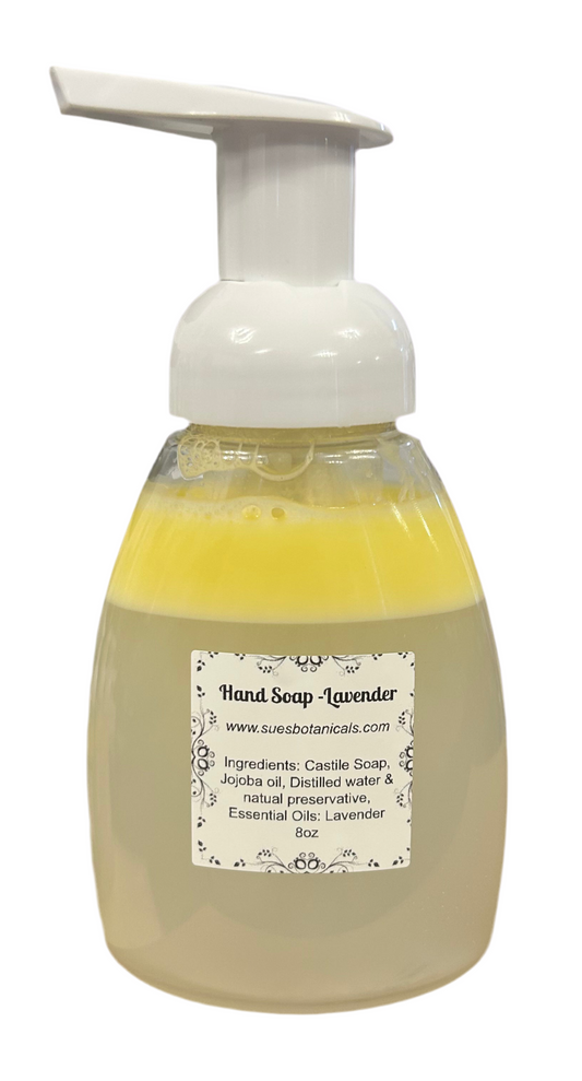 Foaming hand soap - Lavender

All natural skincare 