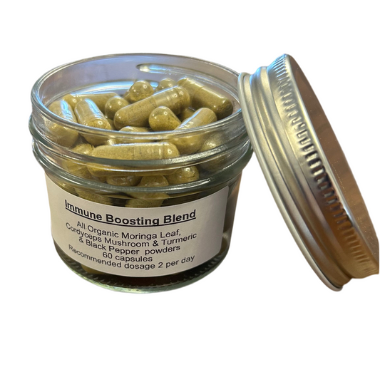 Immune Boosting Blend capsules
All Organic Cordyceps mushrooms, Moringa Leaf, Turmeric & Black pepper powder

All Natural tallow skincare, extra hydration, organic skincare , moisturizer, skin hydration, helps acne, reduces wrinkles, reduces fine lines, organic skincare, Beef Tallow Skincare