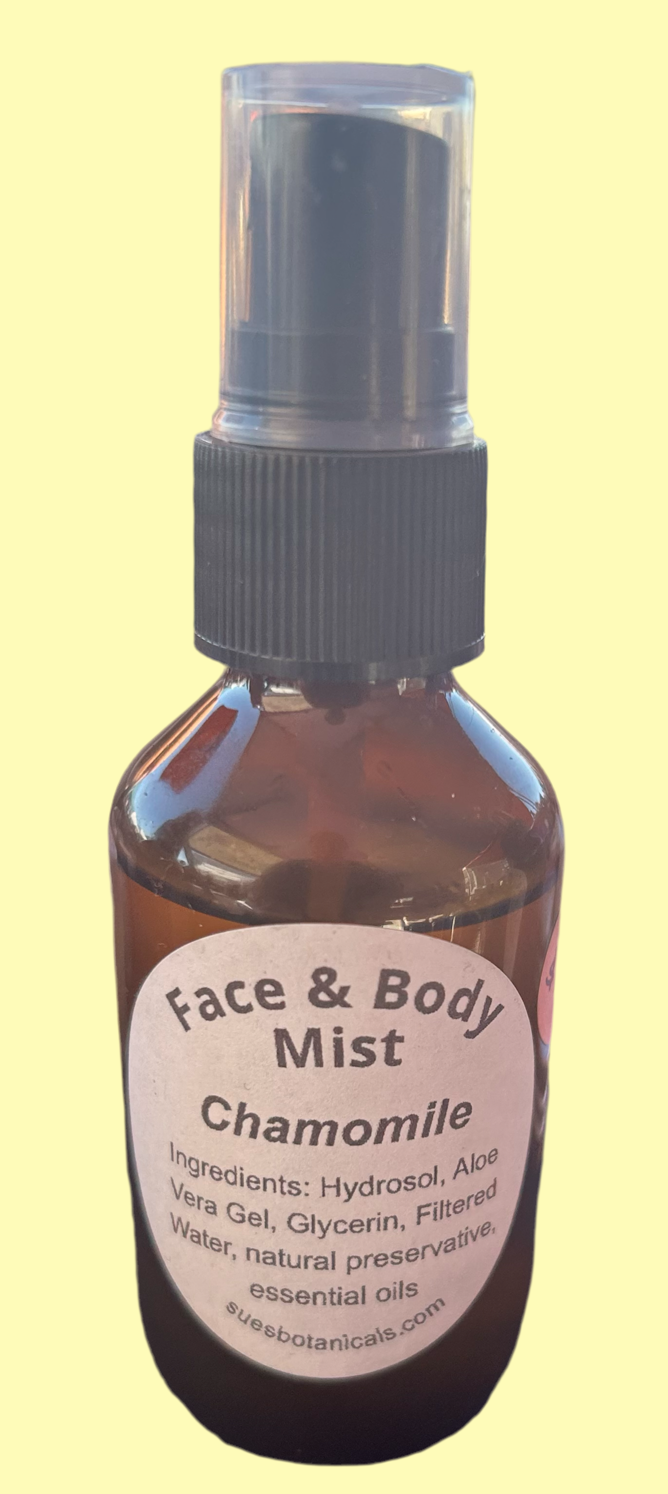 Face and body mist, natural skincare 