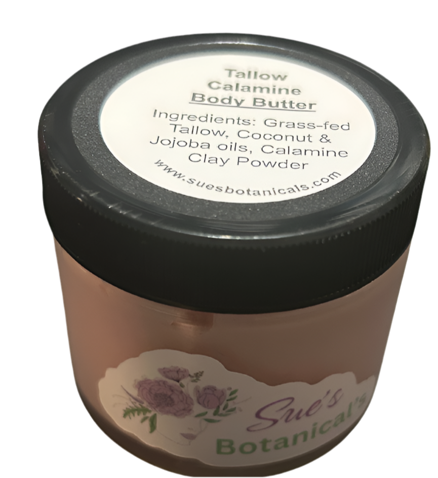 Tallow Calamine Body Butter -Rose

All Natural skincare, skin hydration, helps acne, reduces wrinkles, reduces fine lines, organic skincare, Beef Tallow Skincare, wound care, rash care, helps eczema, helps psoriasis, organic skincare, Beef Tallow Skincare