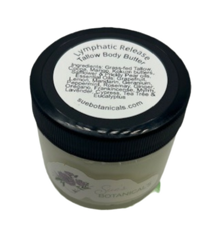 Lymphatic Release Tallow Body Butter

All Natural skincare, extra hydration, organic skincare , moisturizer, All Natural skincare, skin hydration, helps rosacea, helps acne, reduces wrinkles, helps psoriasis, reduces fine lines, organic skincare, Beef Tallow Skincare
