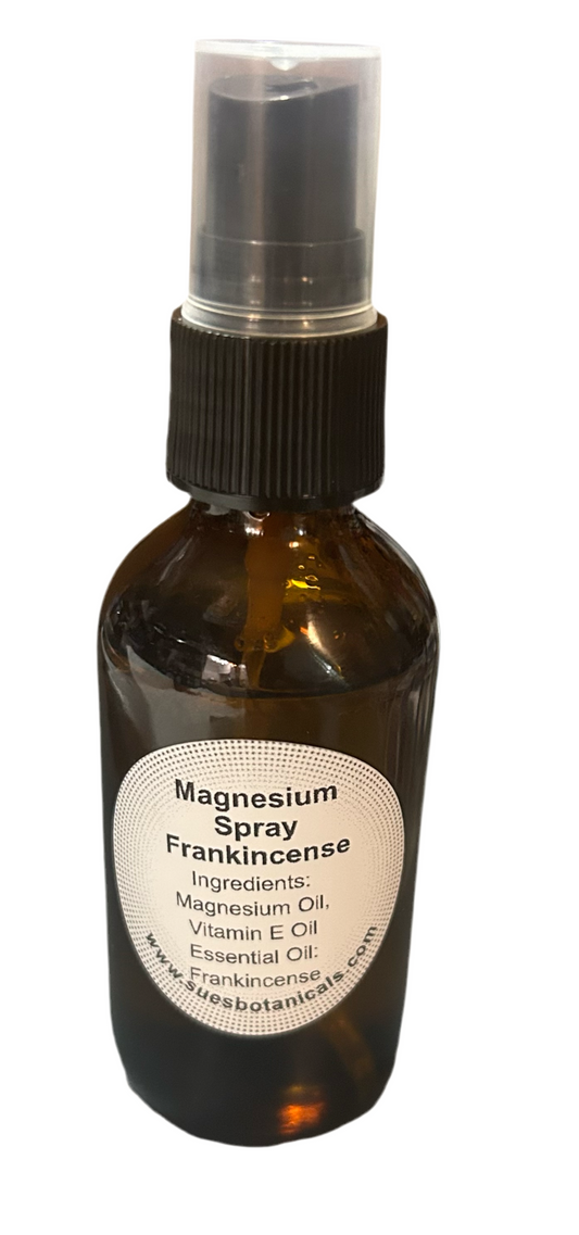Magnesium Spray -Frankincense 

All Natural skincare, extra hydration, organic skincare , moisturizer, Natural skincare, skin hydration, helps rosacea, helps acne, reduces wrinkles, reduces fine lines, organic skincare, Beef Tallow Skincare