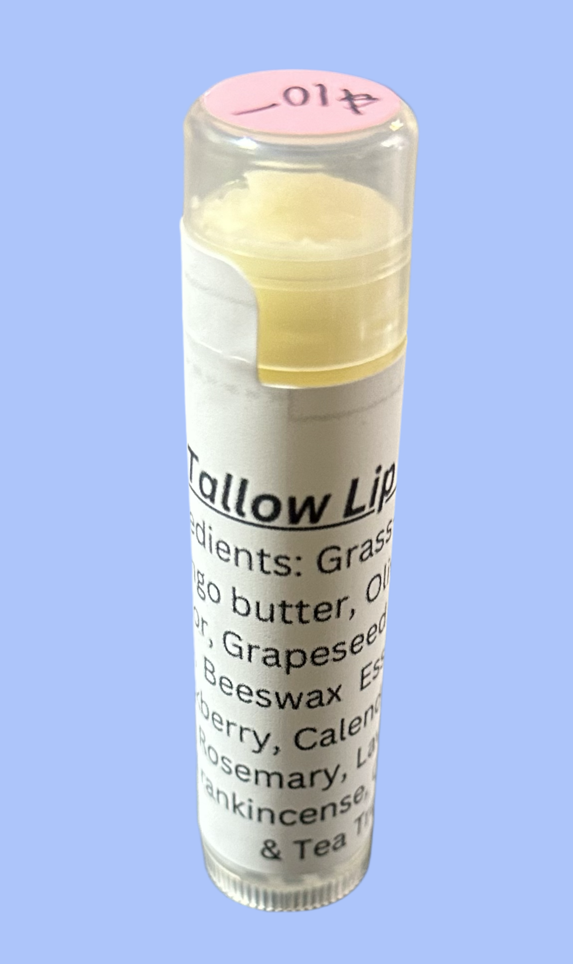 Tallow lip balm