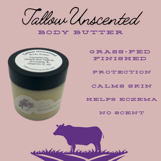 Tallow Unscented Body Butter