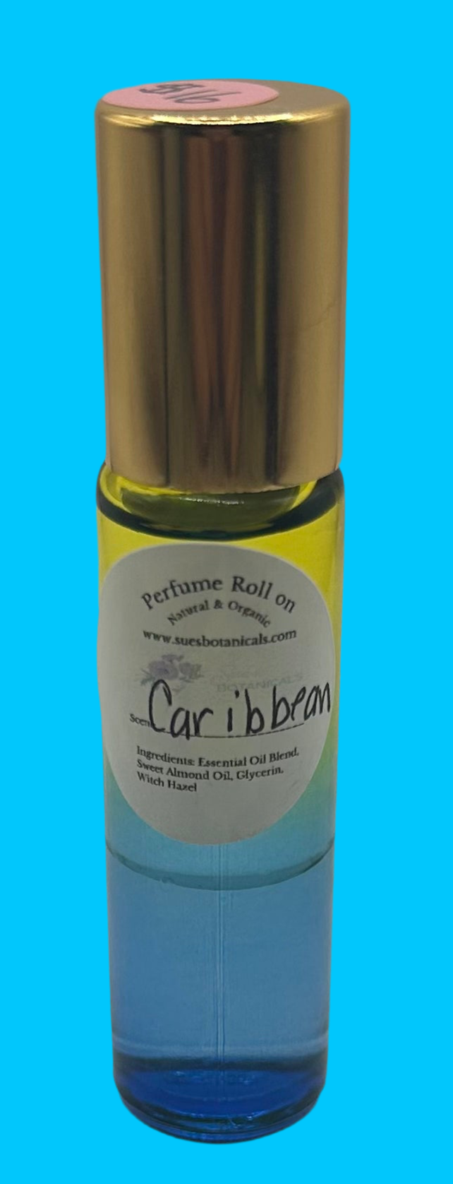 Caribbean roll-on perfume