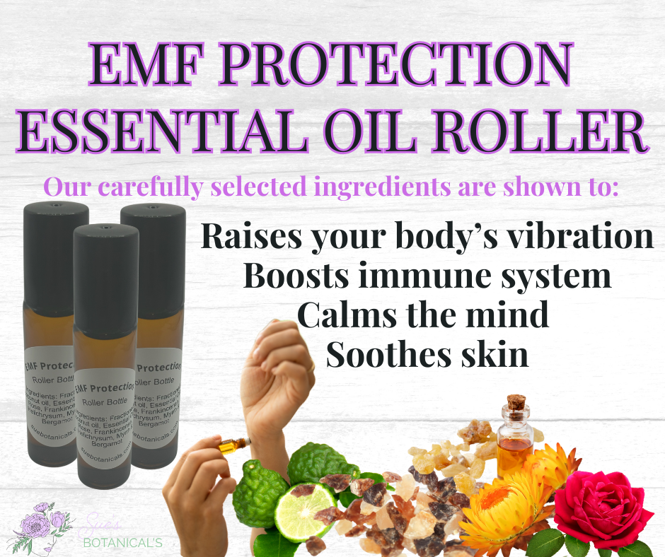 EMF Protection Essential Oil Roller Bottle