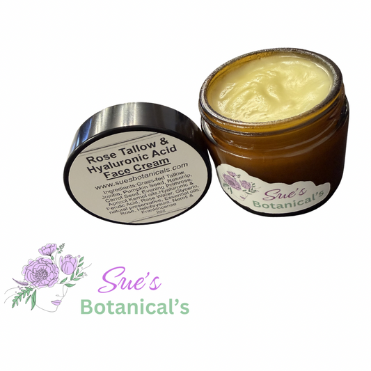 Rose Tallow Hyaluronic Acid Face Cream
