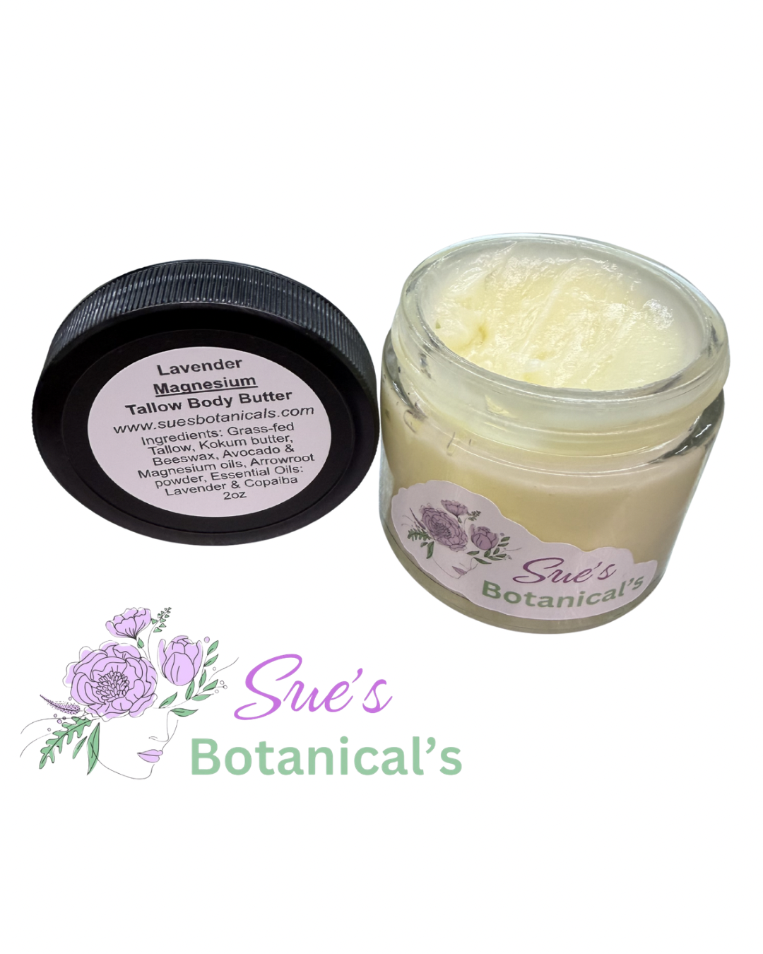 Lavender Magnesium Tallow Body Butter