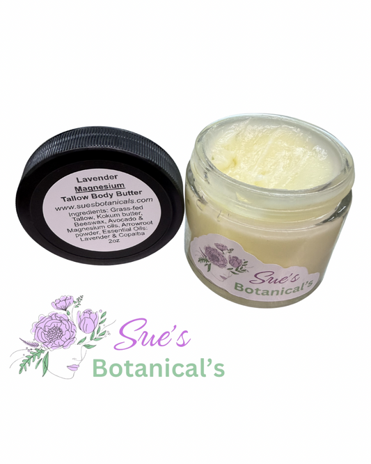 Lavender Magnesium Tallow Body Butter