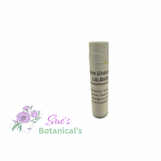 Tallow Unscented Lip balm tube