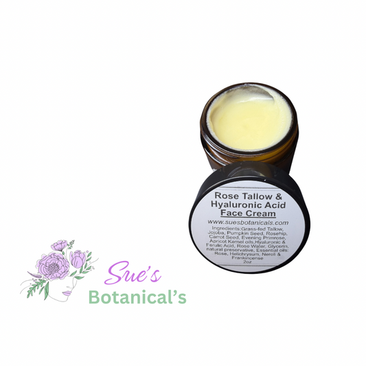 Rose Tallow Hyaluronic Acid Face Cream
