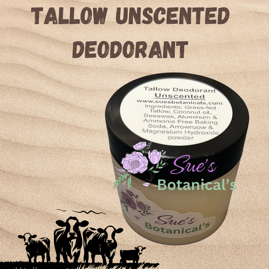 Tallow Unscented Deodorant