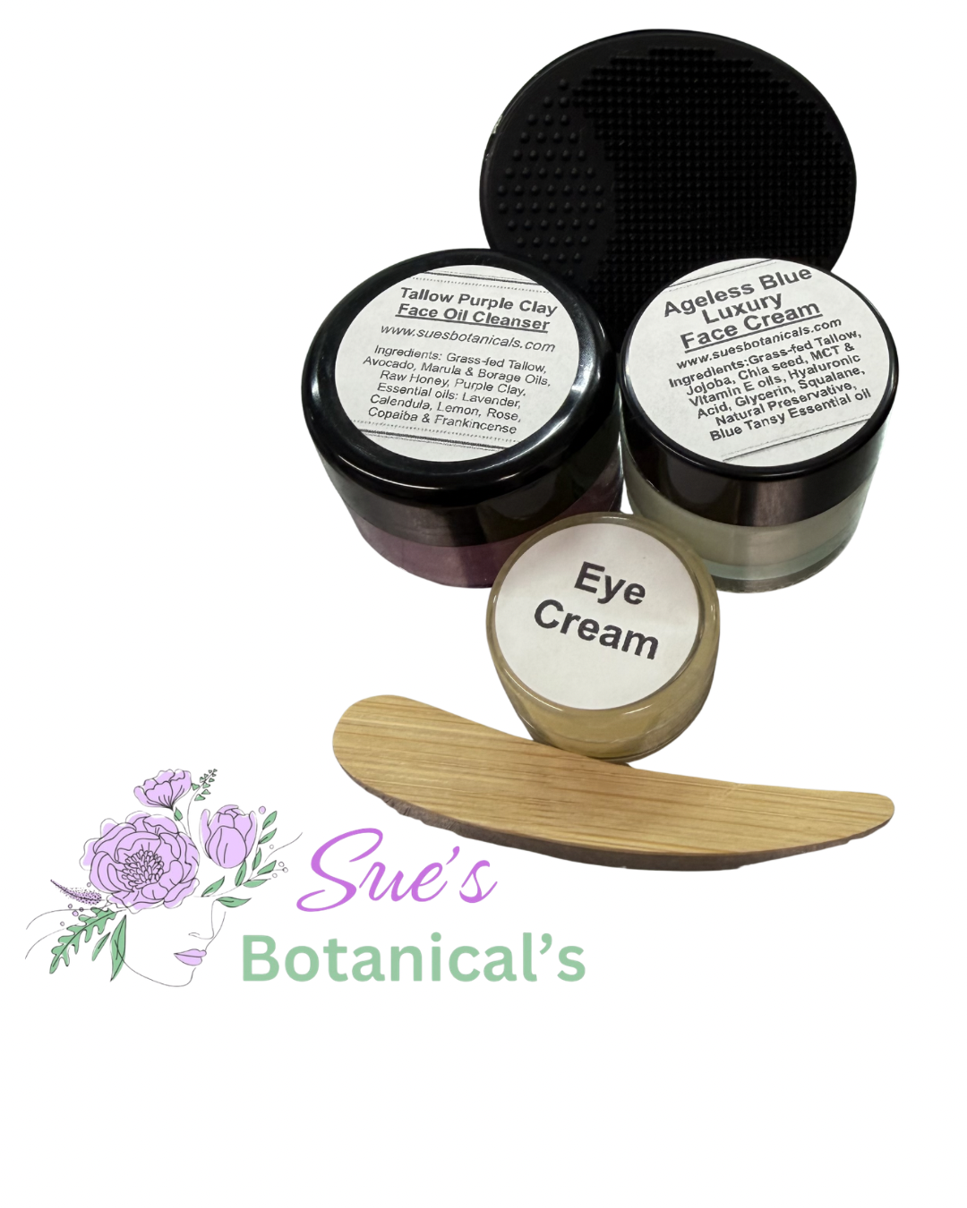 Ageless Blue Travel set 

All natural skincare 