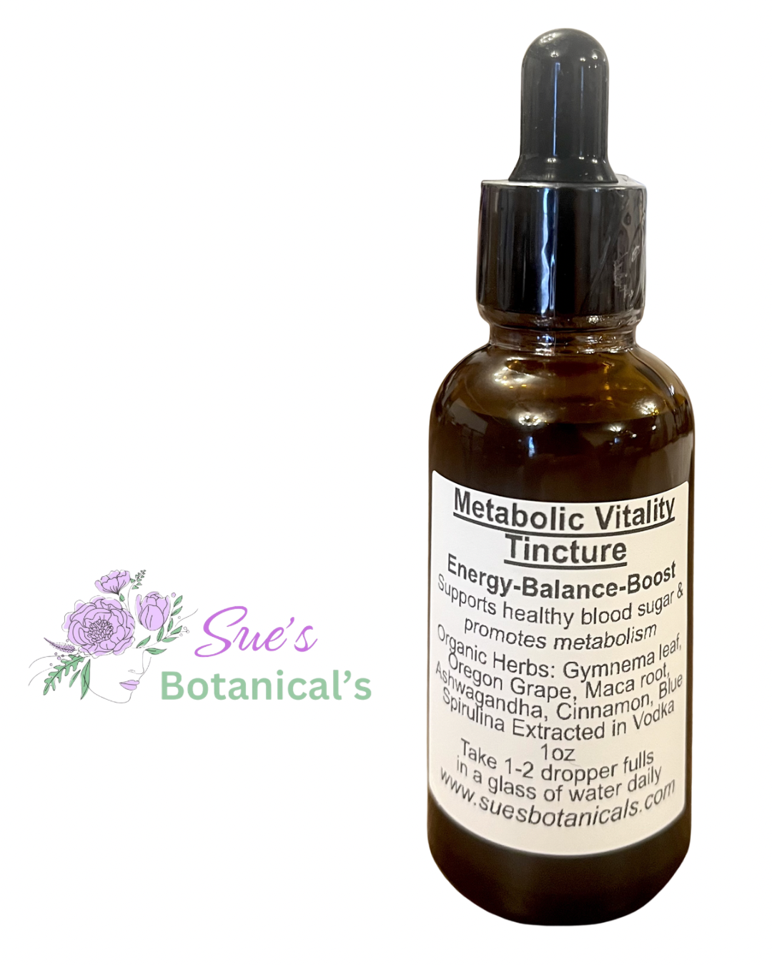 Metabolic vitality Tincture 

All Natural skincare 