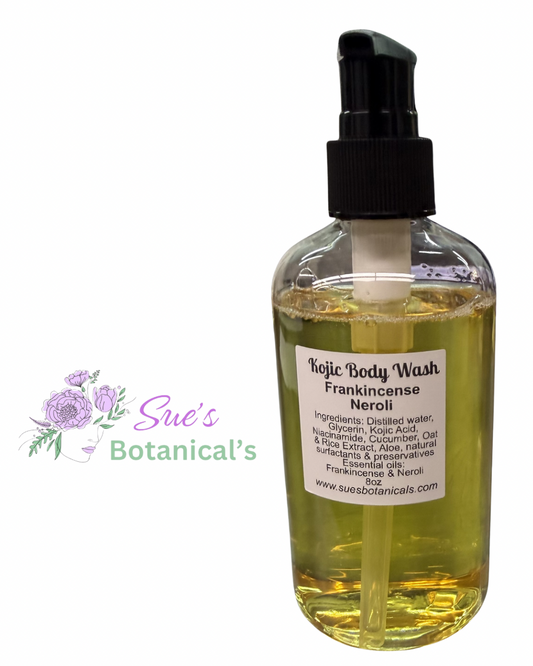 Kojic Body Wash Frankincense & Neroli
