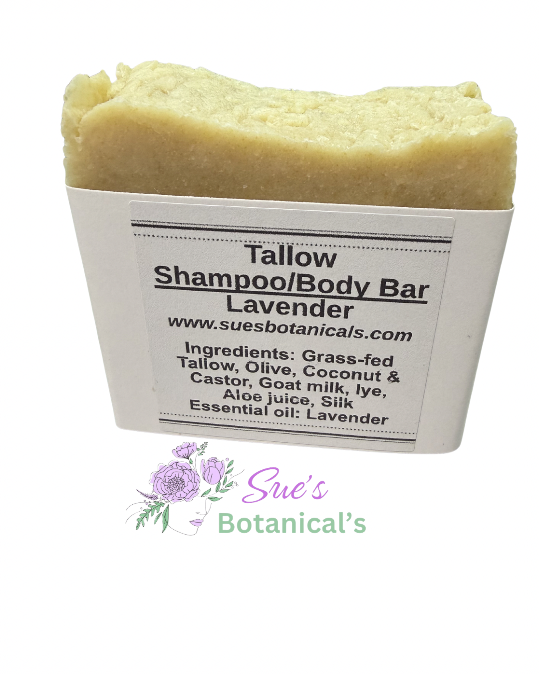 Tallow Shampoo/Body Bar lavender 

All natural skincare 