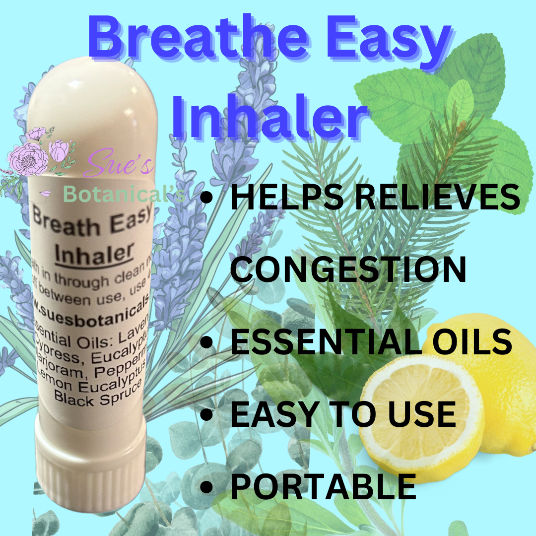 Breathe easy inhaler 
All natural remedies 
All natural skincare 