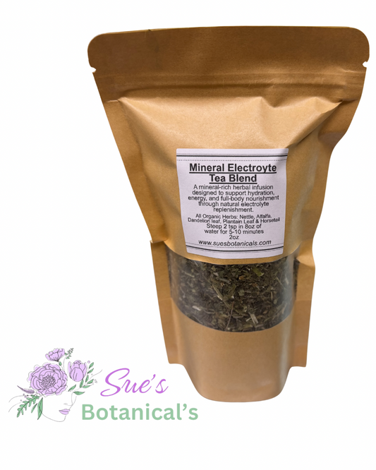 Mineral Electrolyte Tea blend

All natural skincare 