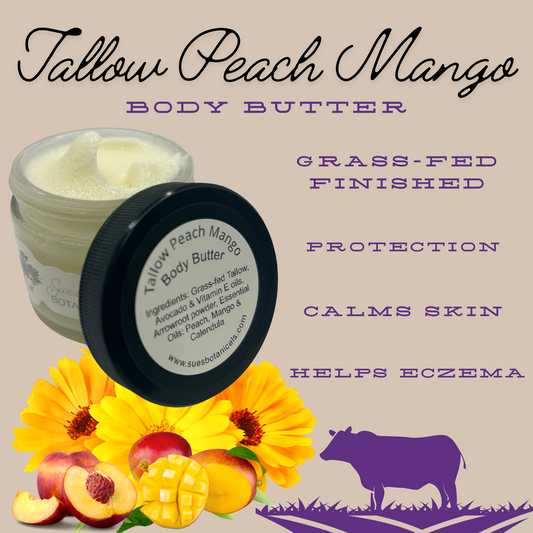 Tallow Peach Mango Body Butter