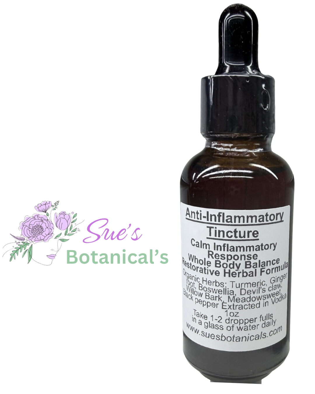 Anti-inflammatory tincture 

All natural skincare 