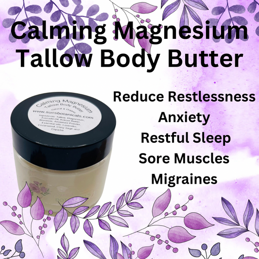 Calming Magnesium Tallow Body Butter