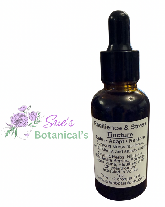 Resilience & Stress Tincture 

All natural skincare 