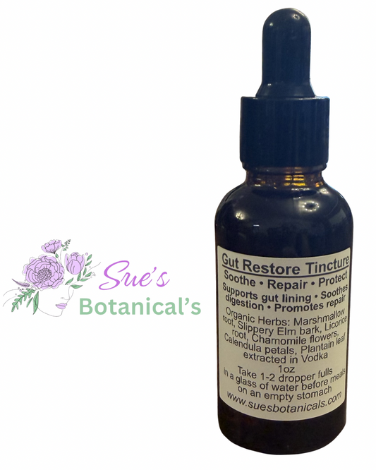 Gut restore tincture 

All natural skincare 