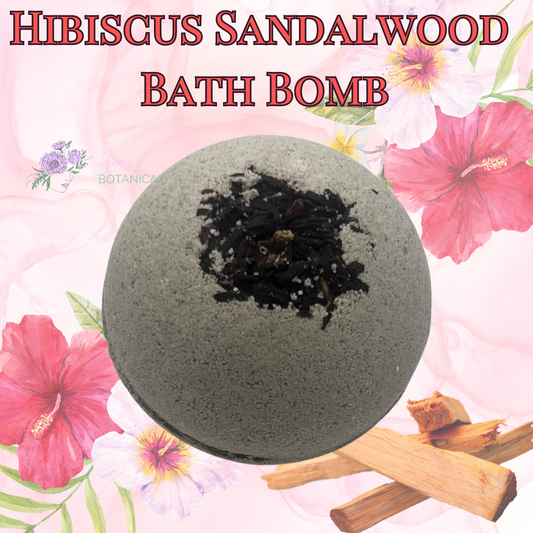 Hibiscus Sandalwood Bath Bomb