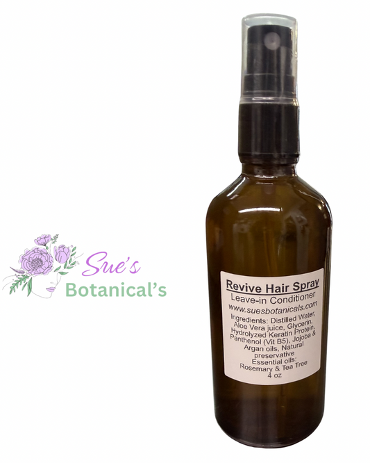 Revive Hair Spray Leave-in Conditioner
All natural skincare
All natural hair care
Tallow skincar