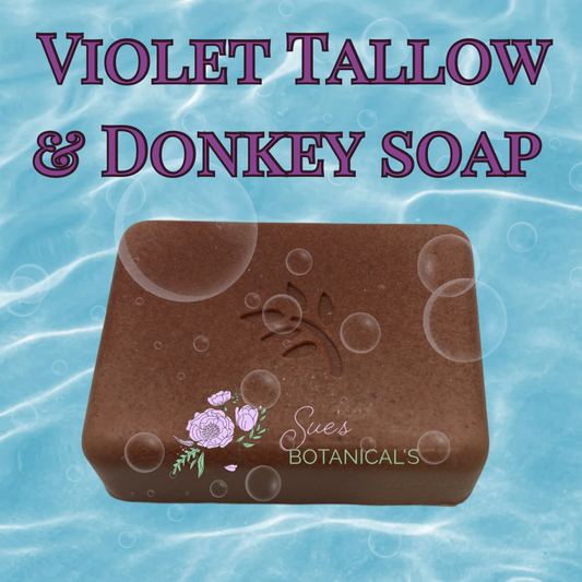 Violet Tallow & Donkey Soap