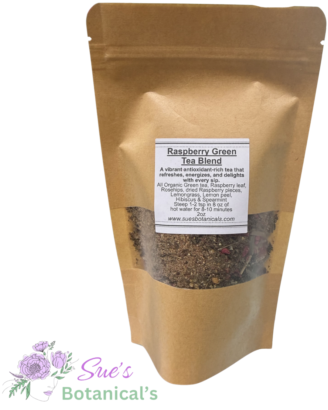 Raspberry Green Tea Blend