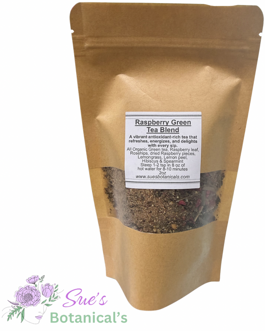 Raspberry Green Tea Blend