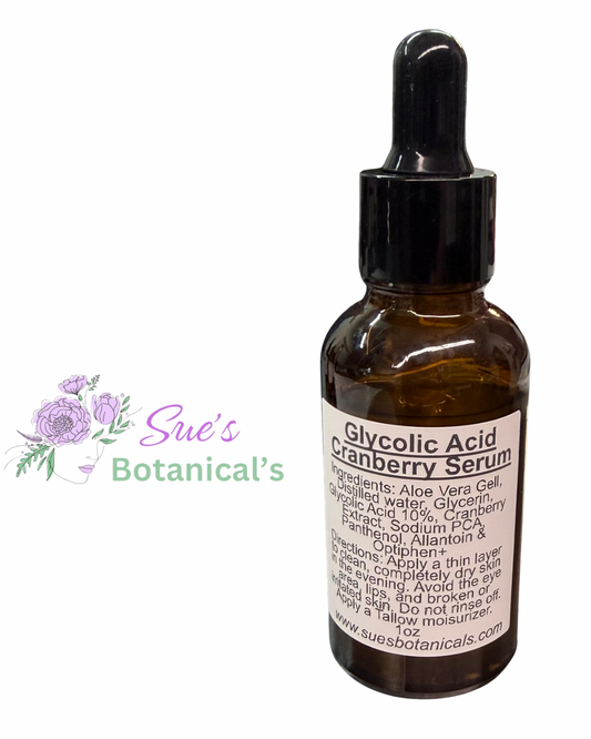 Glycolic Acid Cranberry Serum

All natural skin care