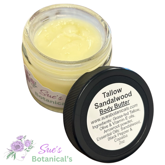 Tallow Sandalwood Body Butter

All Natural tallow skincare, extra hydration, organic skincare , moisturizer, All Natural skincare, skin hydration, helps acne, reduces wrinkles, reduces fine lines, helps psoriasis, organic skincare, Beef Tallow Skincare