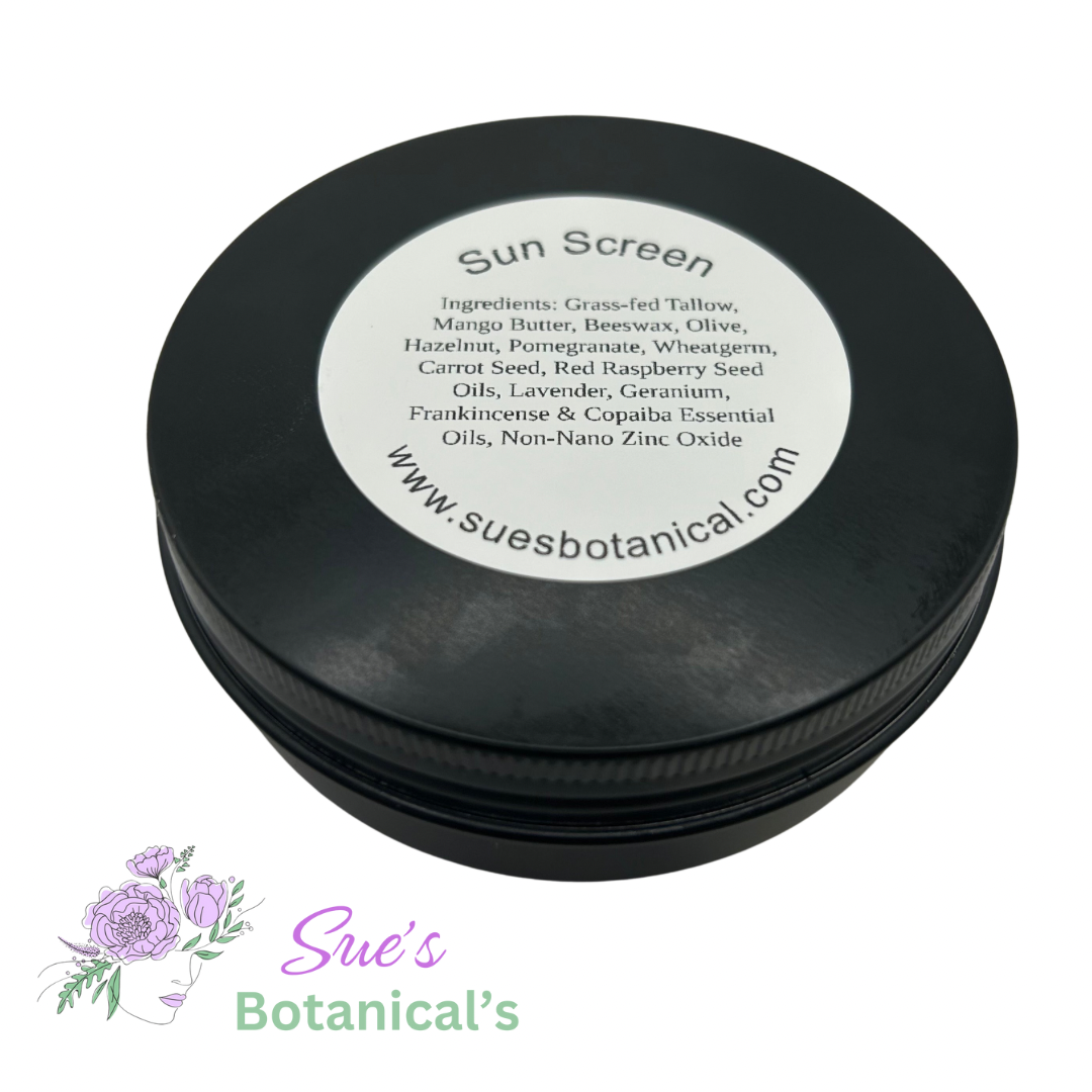 Tallow Sunscreen 50+

All Natural skincare, helps acne, helps eczema, help psoriasis, helps wrinkles, hydrates skin, organic skincare beef tallow skincare 