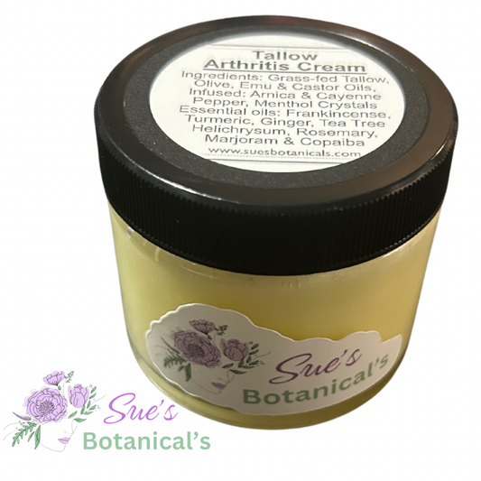 Tallow Arthritis Cream, relieves pain, Natural skincare, pain relief, hydrates skin, organic skincare 

All Natural skincare, extra hydration, organic skincare , moisturizer, Natural skincare, skin hydration, helps rosacea, helps acne, reduces wrinkles, reduces fine lines, organic skincare, Beef Tallow Skincare