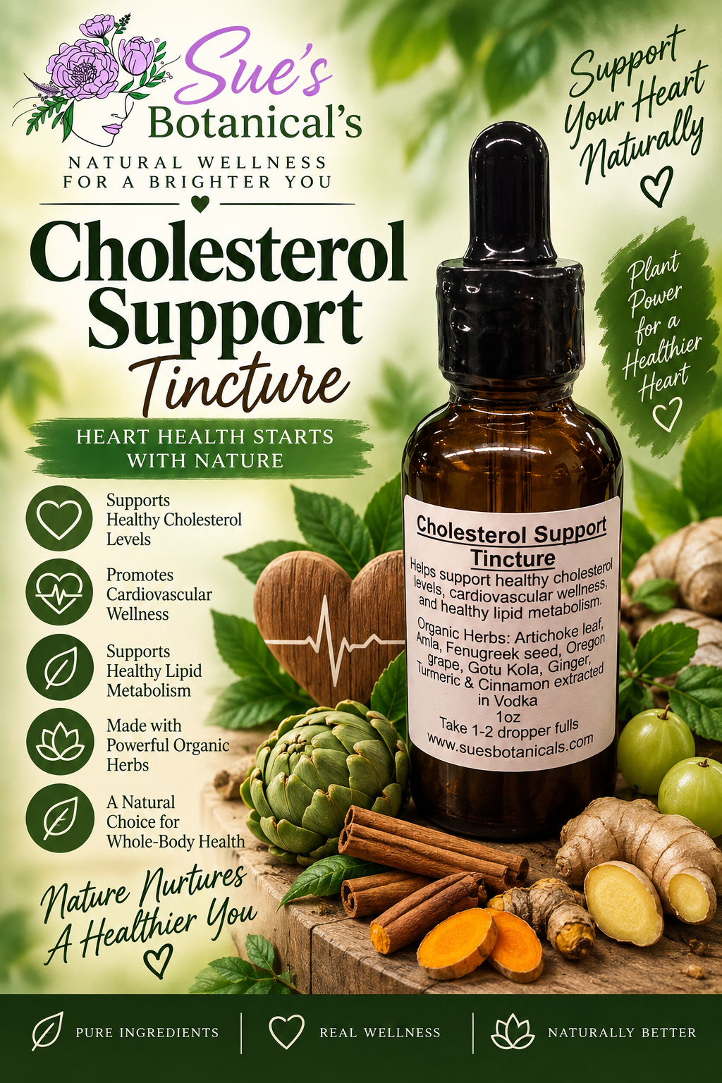 Cholesterol support tincture 