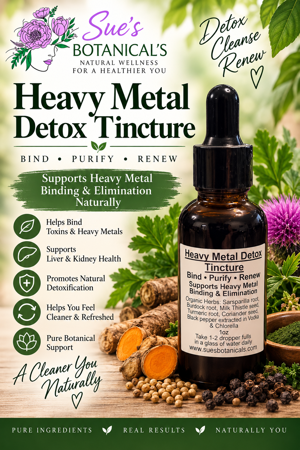 Heavy Metal Detox tincture 

All Natural skincare, extra hydration, organic skincare , moisturizer, Natural skincare, skin hydration, helps rosacea, helps acne, reduces wrinkles, reduces fine lines, organic skincare, Organic Beef Tallow Skincare